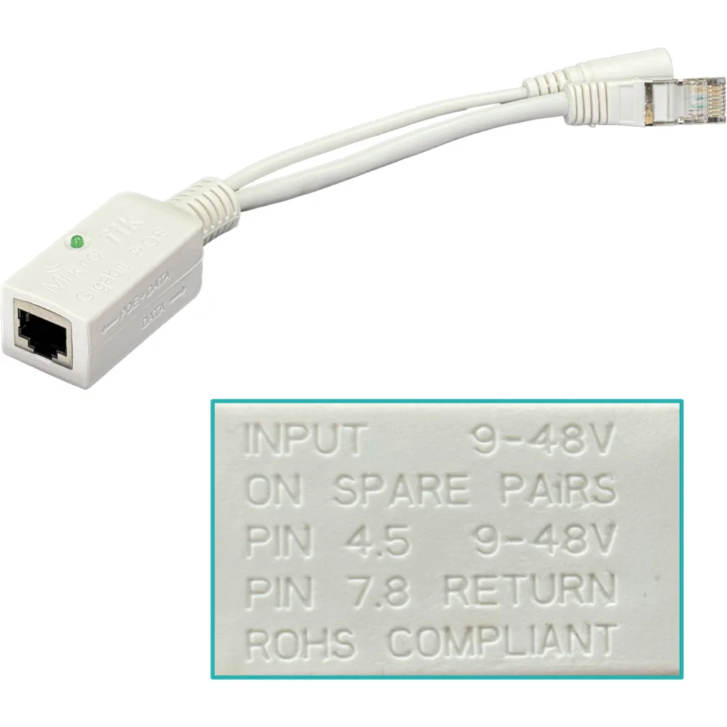 MIKROTIK 9dBi AC 17o 5GHz 25dBm L3 1-1000 inc24V p/Dish-DirecTV-40mm