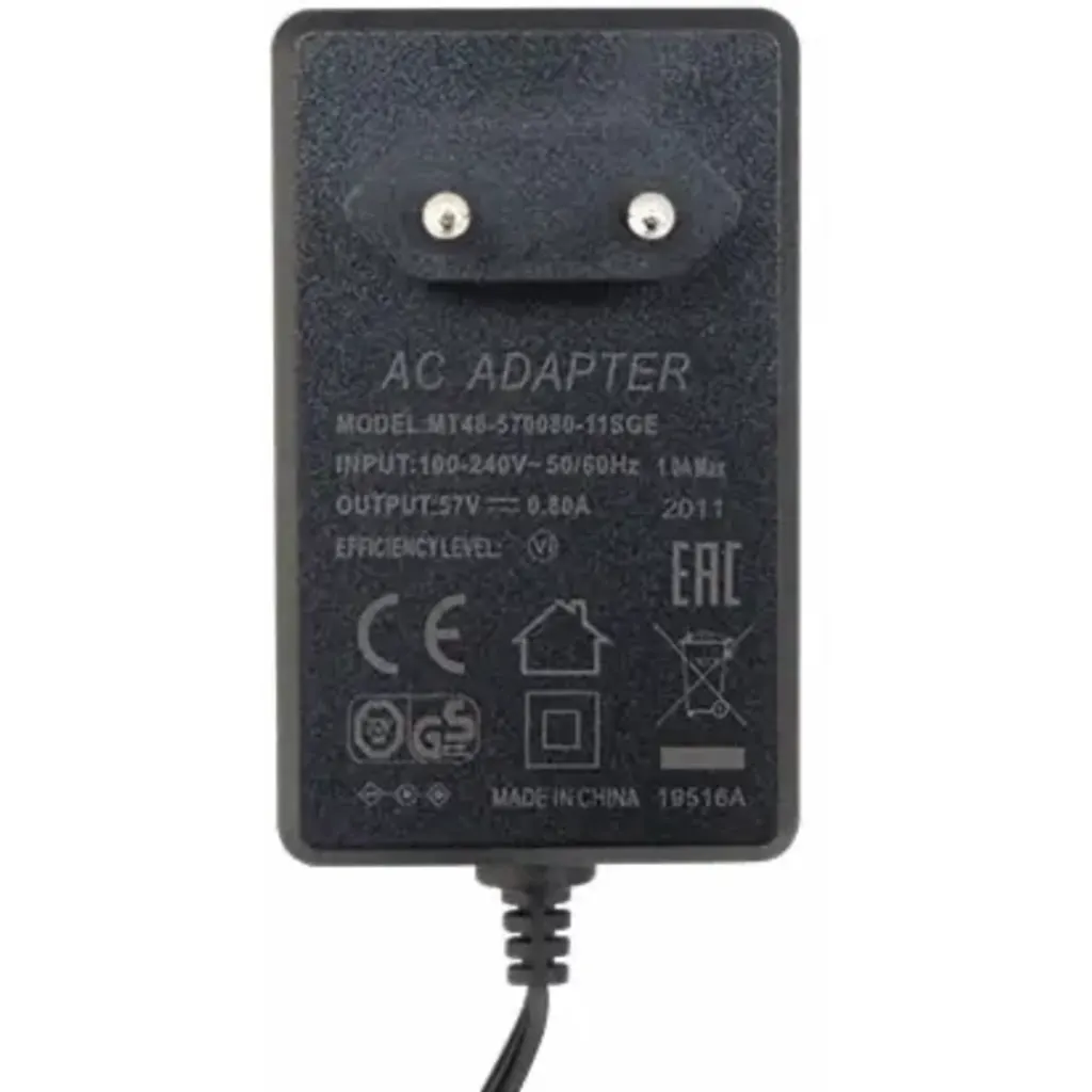 Imagen 2 de MIKROTIK 57V 0.8A 45.6W power supply, GPEN concept