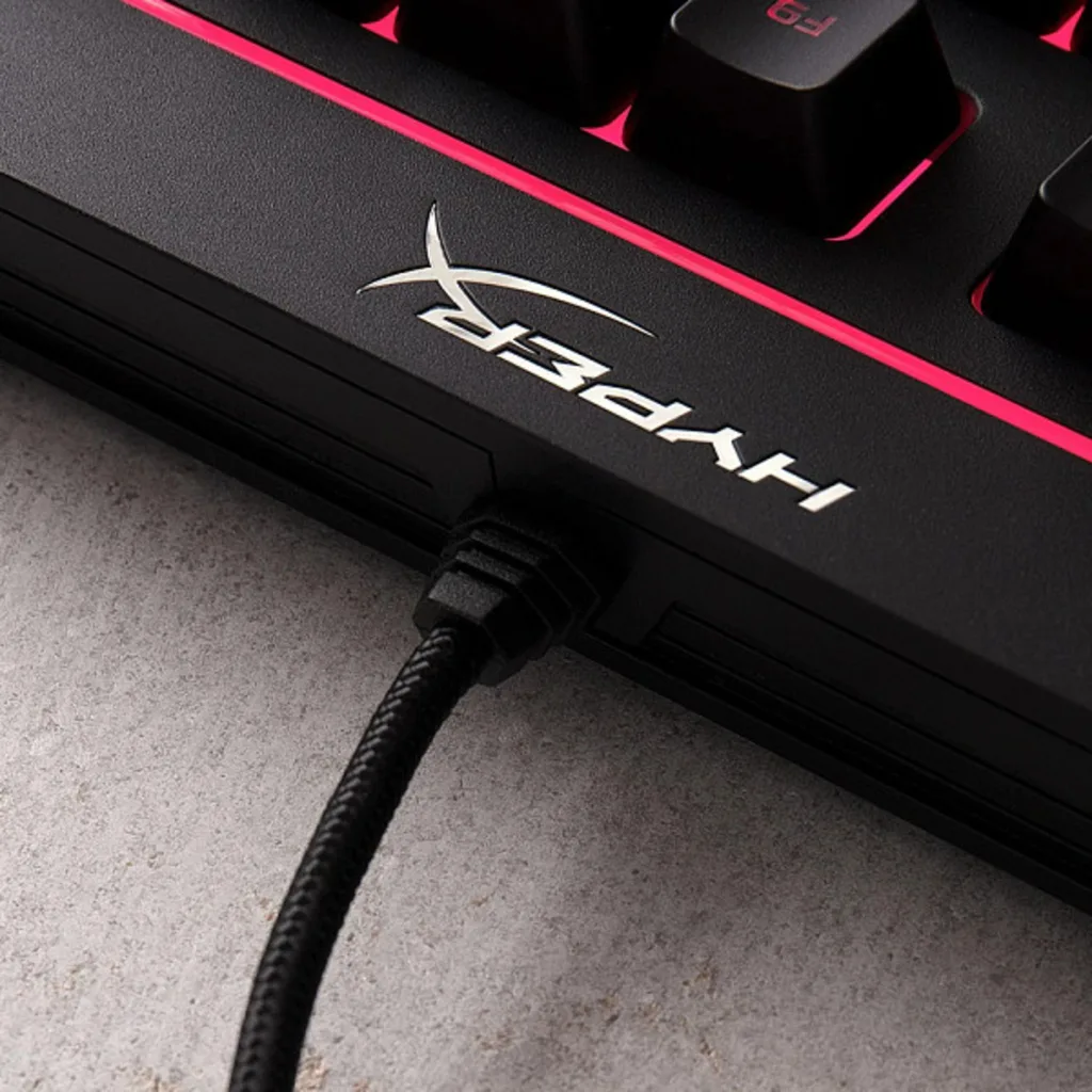 Imagen 1 de Teclado Gamer Alámbrico HyperX Alloy Core RGB 6 modos LED y 3 niveles de brillo