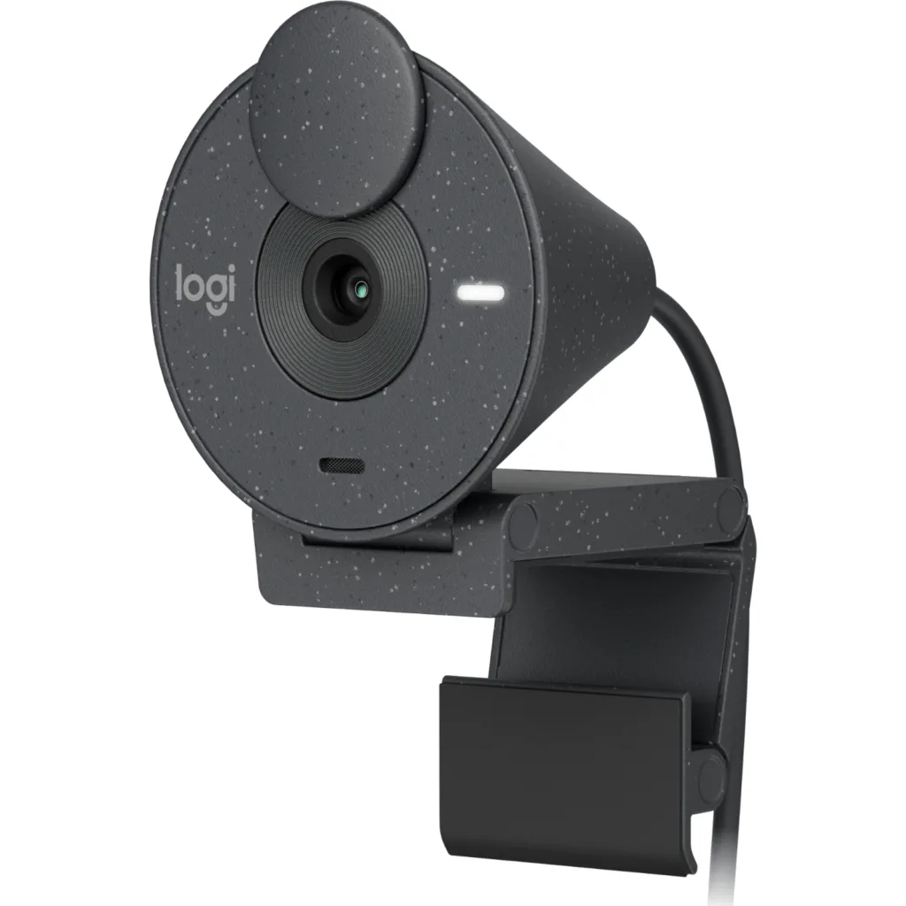 Cámara Web Logitech Brio 300 FHD 2MP 1080p Conexión USB Enfoque Fijo Zoom Dig1X