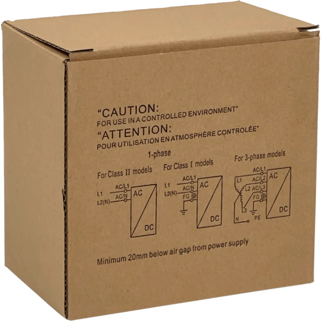 Imagen 3 de MEANWELL 24VDC 240W 10A ajust/24-28V Ancho-63mm Riel-DIN Fuente Poder