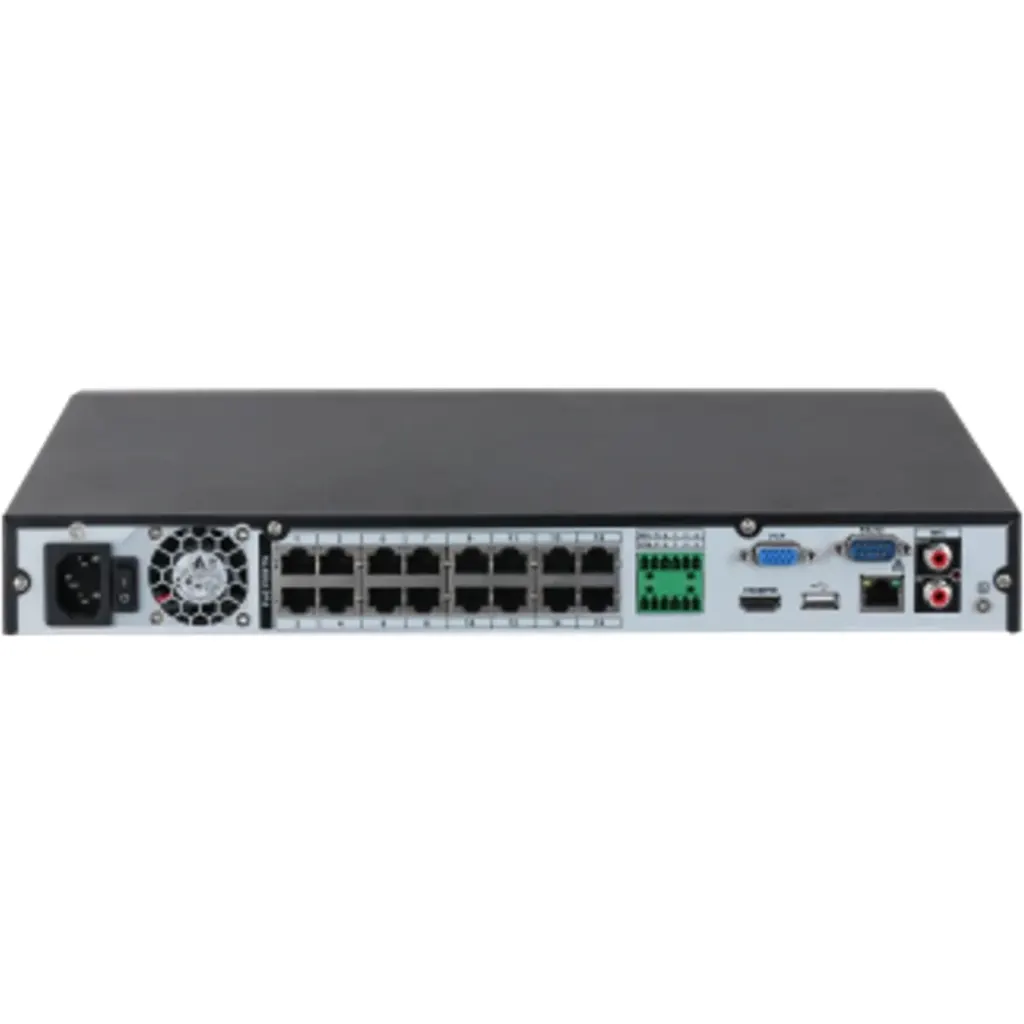 Imagen 2 de DHI-NVR4232-16P-EI. 32CH 1U 16PoE 2HDDs WizSense Network Video Recorder