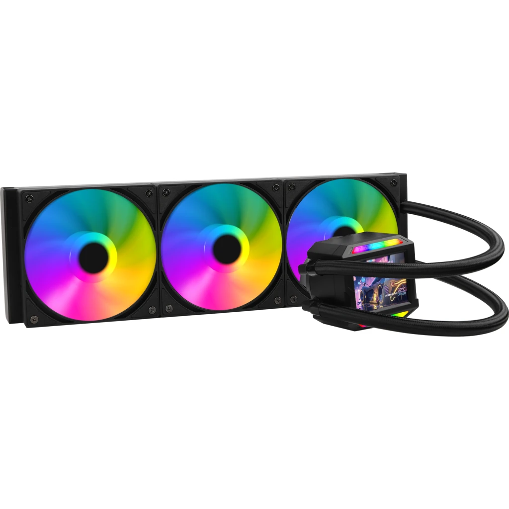 Imagen 8 de Refrigeracion Liquida ESGAMING AURORA 360 ARGB | Pantalla LCD IPS 2.8" | 3 Venti