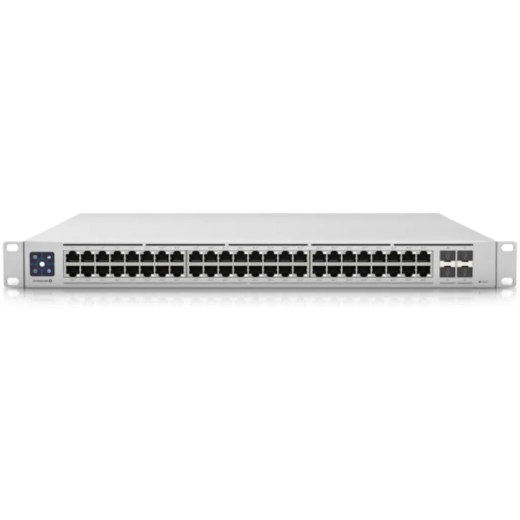 Imagen 2 de Switch Ubiquti Layer 3 48Ptos PoE+(48*2.5GE) 720W 4*SFP Gestionado Mont en Rack