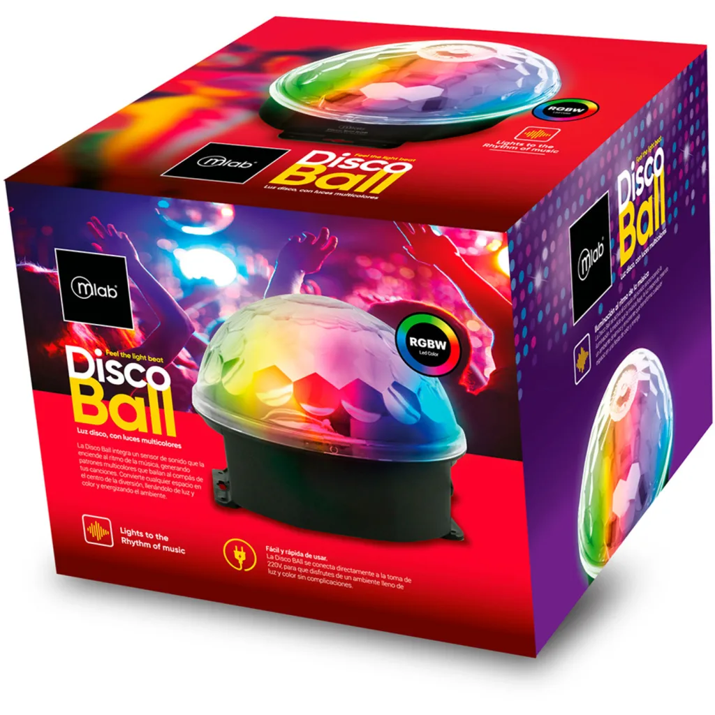 Imagen 4 de MLAB DISCO BALL RGB MIC MUSIC
