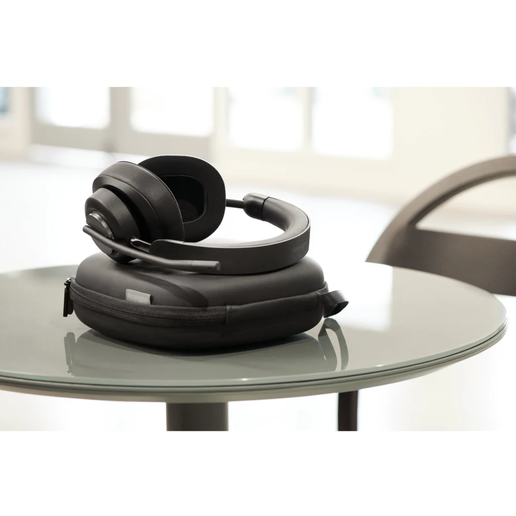 Imagen 4 de Audífonos Inalámbricos OnEar Kensington H3000, 550 mAh USB Type-C/A Bt5.2 Negros