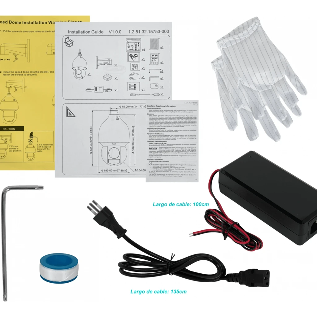 Imagen 3 de DH PTZ IR150mt 2MP 25x 4,8-120mm IP66 Camara Analoga HDCVI SD59225DBN