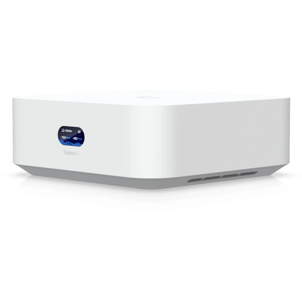 Imagen 1 de Gateway UniFi Ubiquiti UX7 WiFi7 2.4/5/6GHz 11Gbps 1x10G 1x2.5G Cloud inc 5V