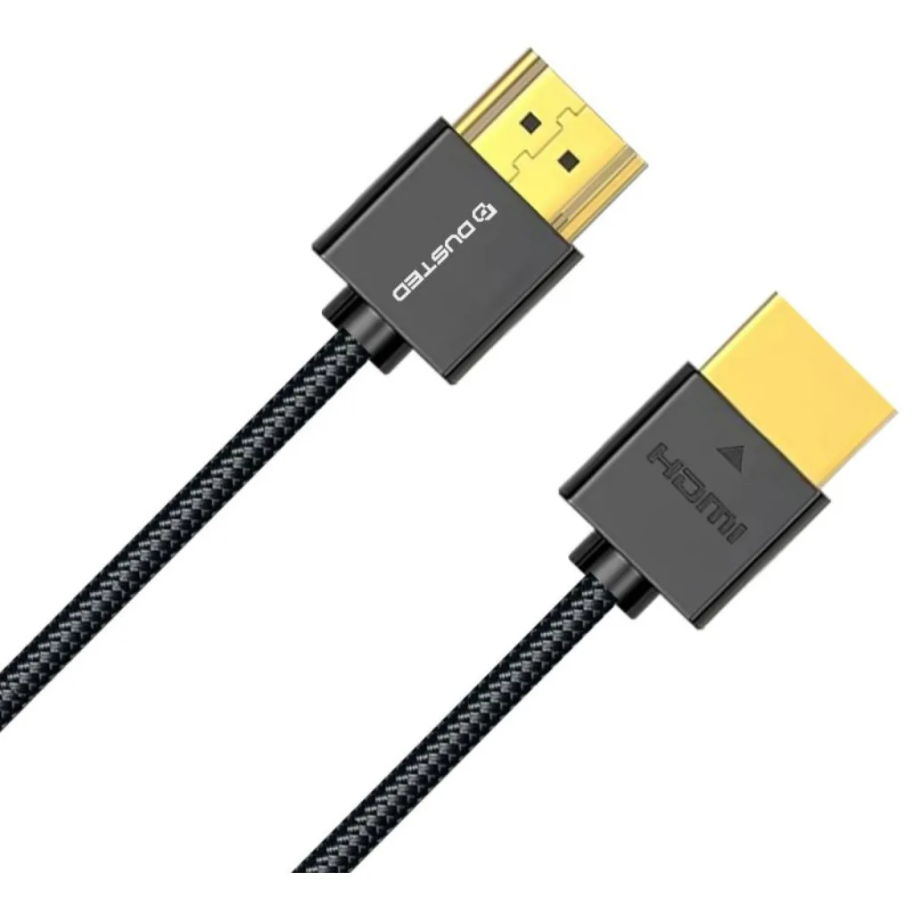 Imagen 1 de Cable Ultra Slim 4K HDMI 2.0 1.8M Rugged Dusted negro