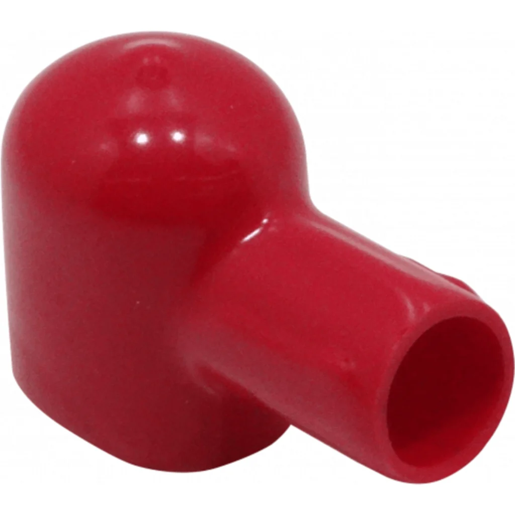 Rojo 22x29x42mm Protector Redondo Aislante para Bateria