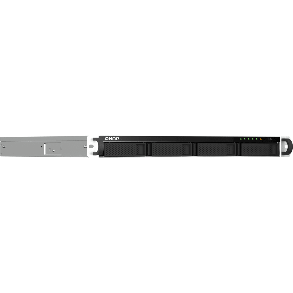 Imagen 2 de Servidor NAS QNAP 4 Bay Rack 8GB Ram Intel Celeron 4 nucleos 25GBe