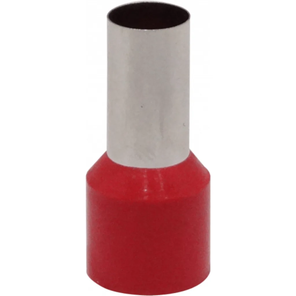 Imagen 1 de Rojo 35,0mm2 16/30,0mm 25-unid AWG2 Ferrules Terminal Aislado Crimp