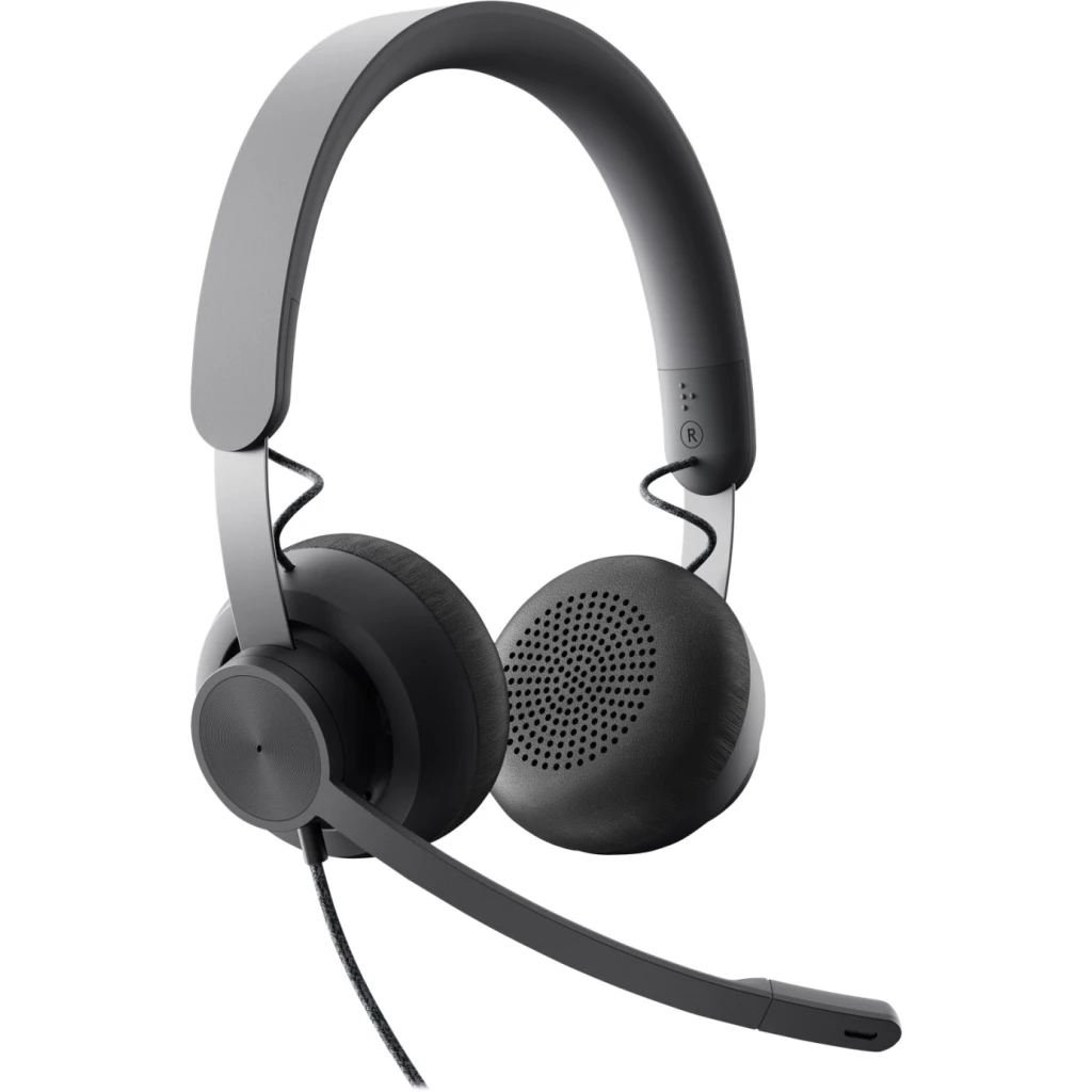 Imagen 9 de Audífonos Alámbricos Logitech Zone USB-C c/Micrófono Cancel Ruidos Negro p/Teams