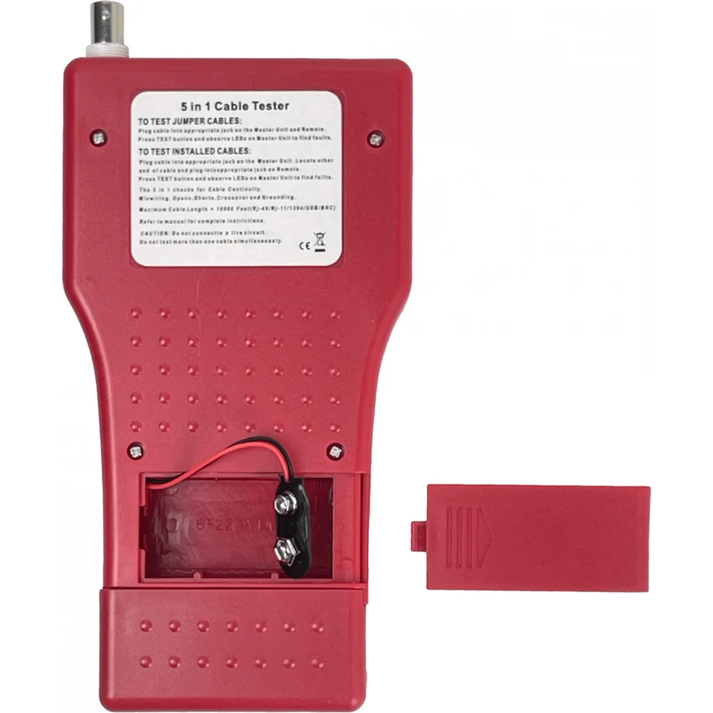 Imagen 1 de TESTER 1-USB 1-1394 1-BNC 1-RJ45 1-RJ11 REQ/BAT-9V