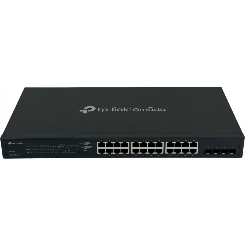 Imagen 3 de Switch TP-link TL-SG2428P JetStream 24 Puertos Gigabit (PoE+) 4x SFP Montaj Rack