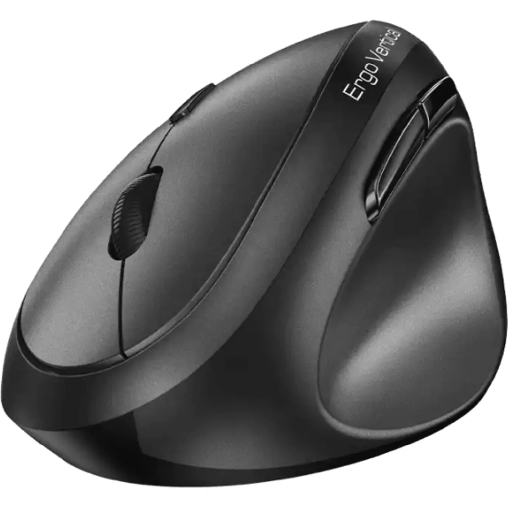 GENIUS MOUSE INALAMBRICO BLUETOOTH + 2,4GHZ ERGONOMETRICO COPILOT DARK GREY ERGO-8350S