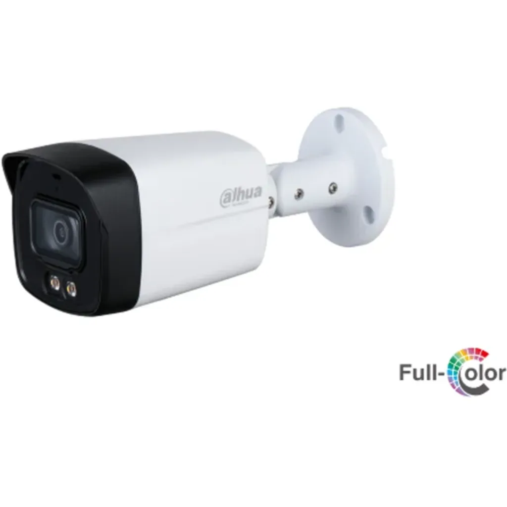 DH-HAC-HFW1209TLMN-LED-0280B-S3. Camara HDCVI Bullet 2MP full color iluminacion 40m lente fijo 2.8mm