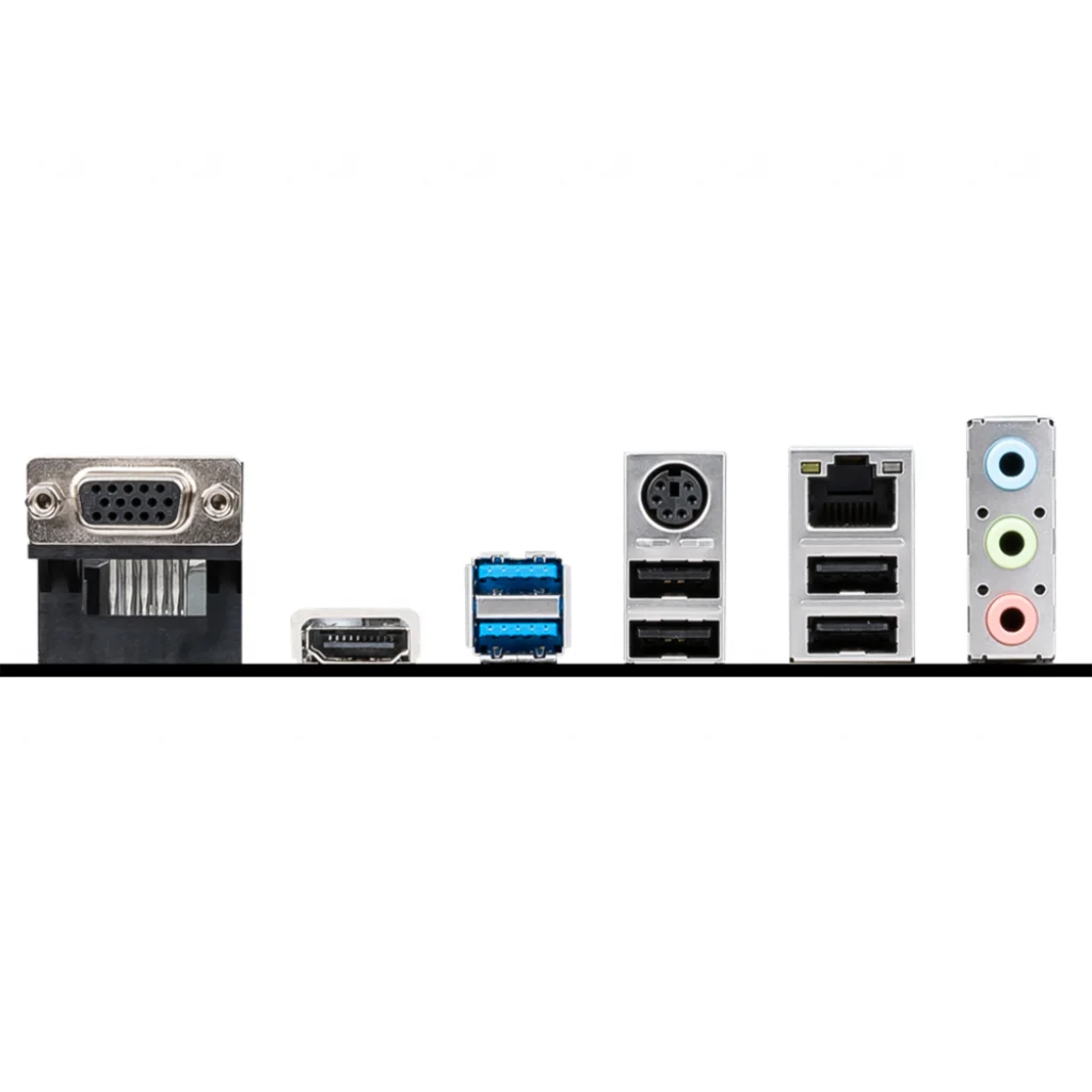 Imagen 4 de Tarjeta Madre MSI H510M PRO-E LGA1200 11°G 2*DDR4 HDMI VGA USB3.0 PS2 mATX