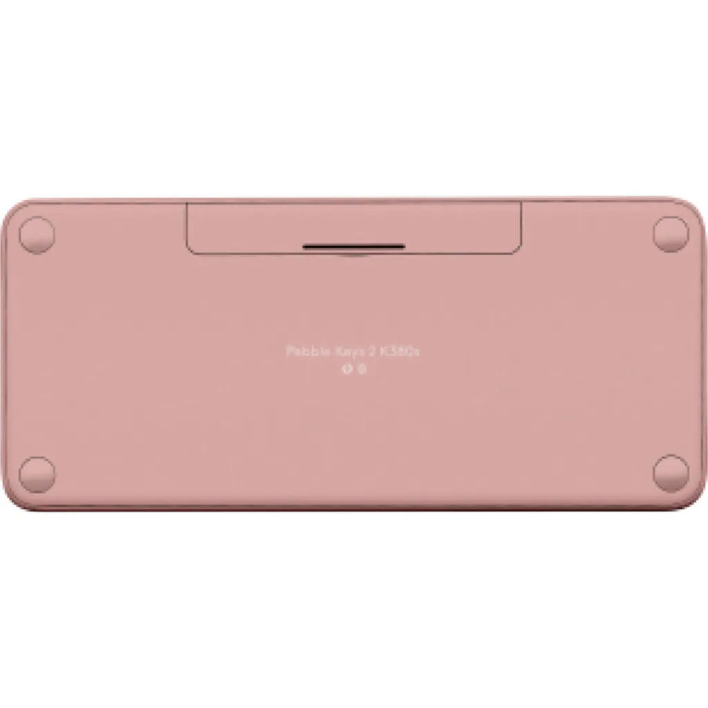 Imagen 4 de Teclado Inalámbrico Logitech Pebble Keys 2 K380S Bluetooth Dongle USB Rosado