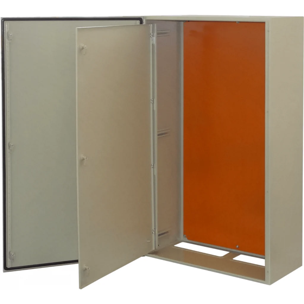 Imagen 2 de TIBOX 1400x800x400mm 3-chapas s/Llave Caja Metalica Tablero IP65 Beige