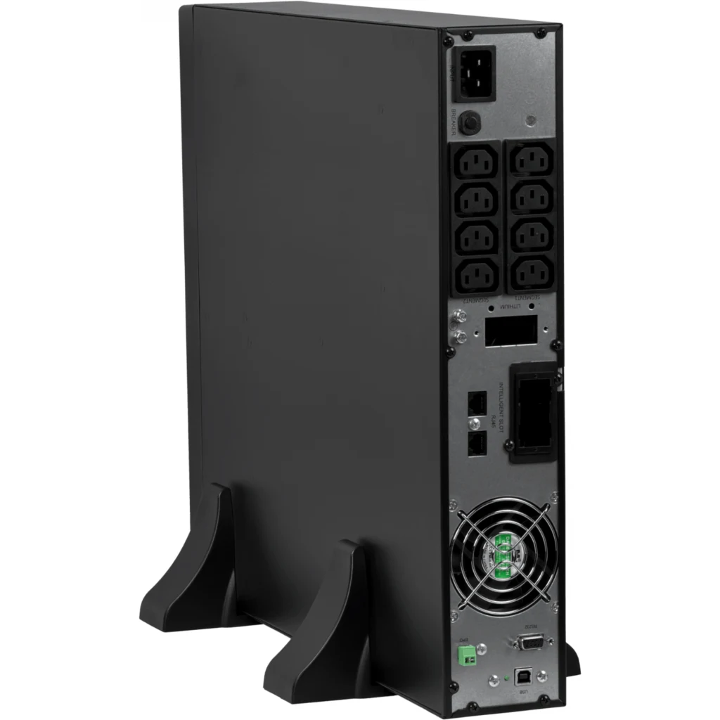 ENERSAFE Litio 2000W 2KVA 0/4ms DB9 USB Req-SNMP Online 2U-Rack/Torre