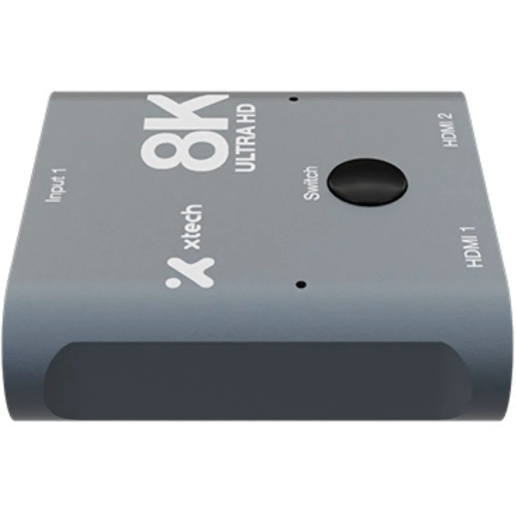 Imagen 4 de Xtech - 8K HDMI 2-Port Bidirectional Switch - Aluminum Alloy XHA-440