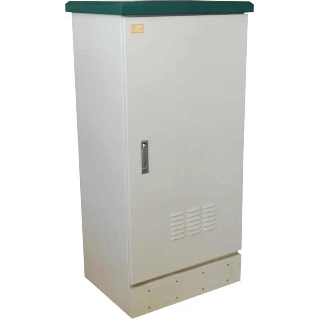 Imagen 2 de Rack Exterior-Piso LINKMADE RK22-5LE, 22U 644*500mm IP65 PDU Bandeja Vents Beige