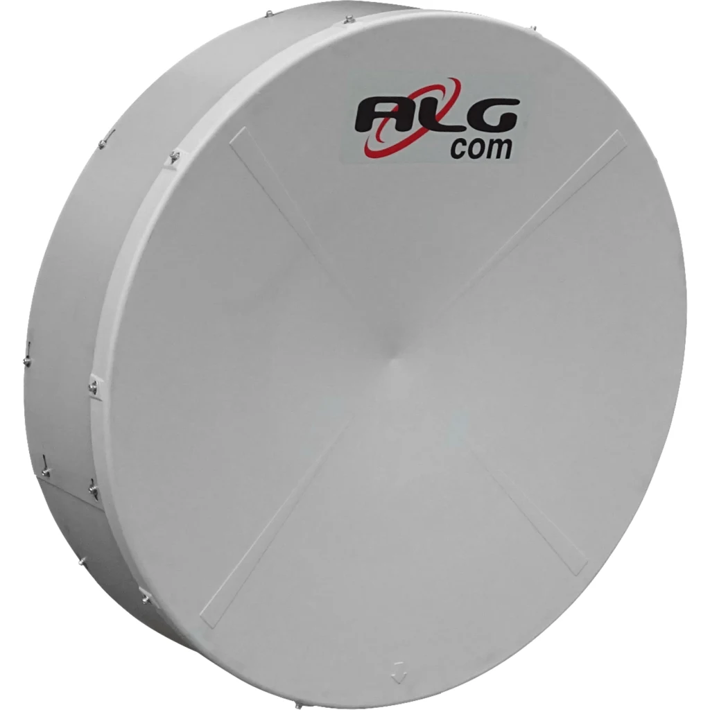 Imagen 4 de ALGCOM ISO+RAD 5GHz 0,9m 30-33dBi 6GHz 4,9-6,4GHz 2x2 2-RPSMA-H Antena