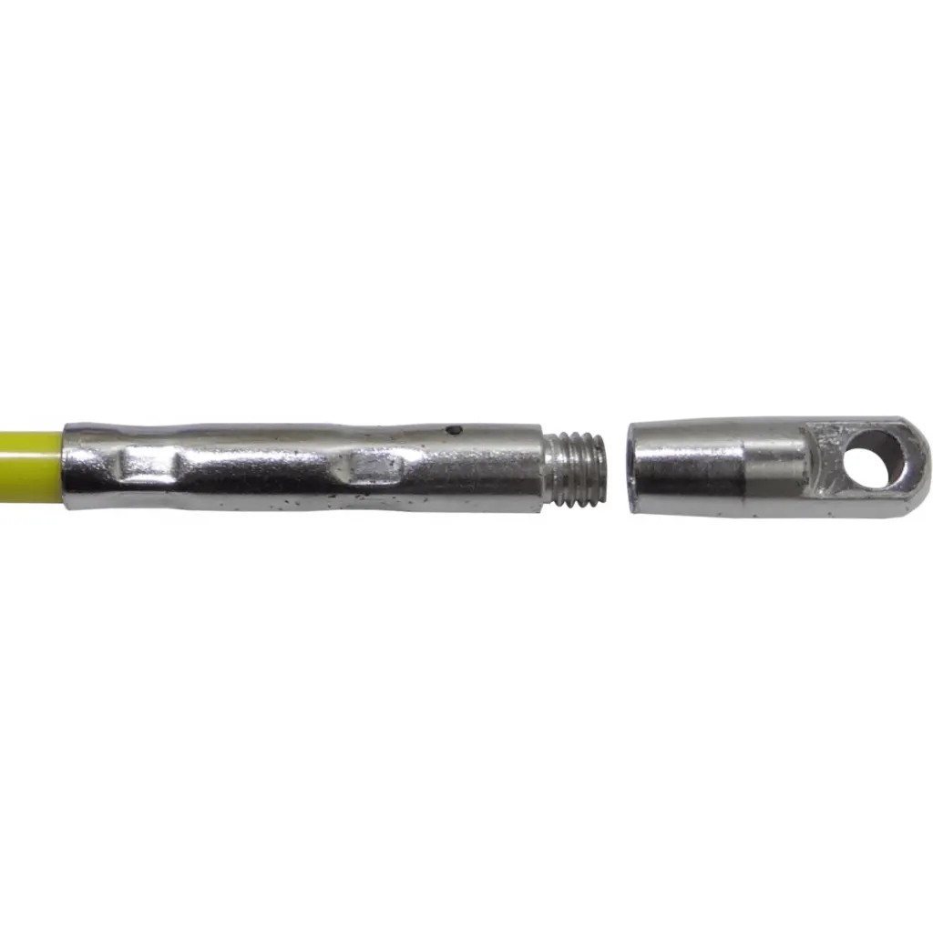 300mt 11mm c/Carrete c/Ruedas FibraVidrio/PE Pasacables Laucha