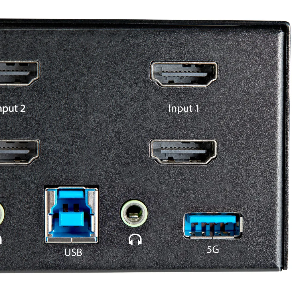 Imagen 7 de 2 Port Dual Monitor HDMI KVM Switch 4K60