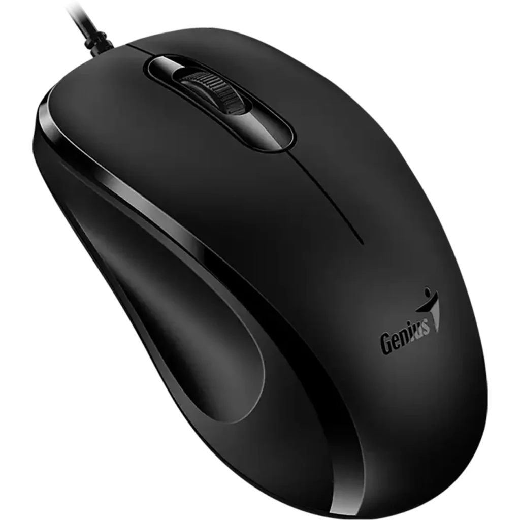 Imagen 1 de GENIUS MOUSE CABLE USB BLACK- DX-101-BK