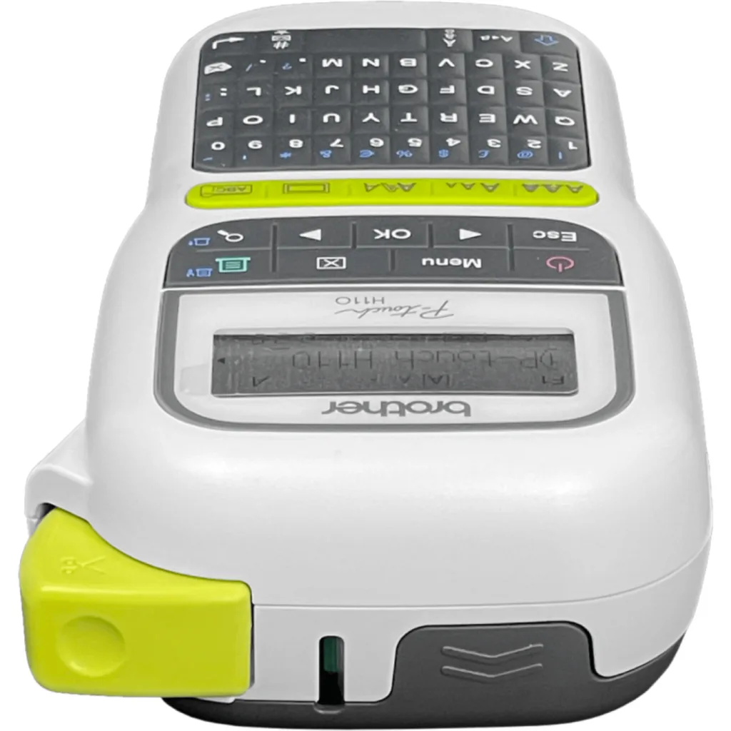 Imagen 1 de BROTHER QWERTY 1-Mano Rotuladora Etiquetadora TZe/3,5-12mm req/6-AAA