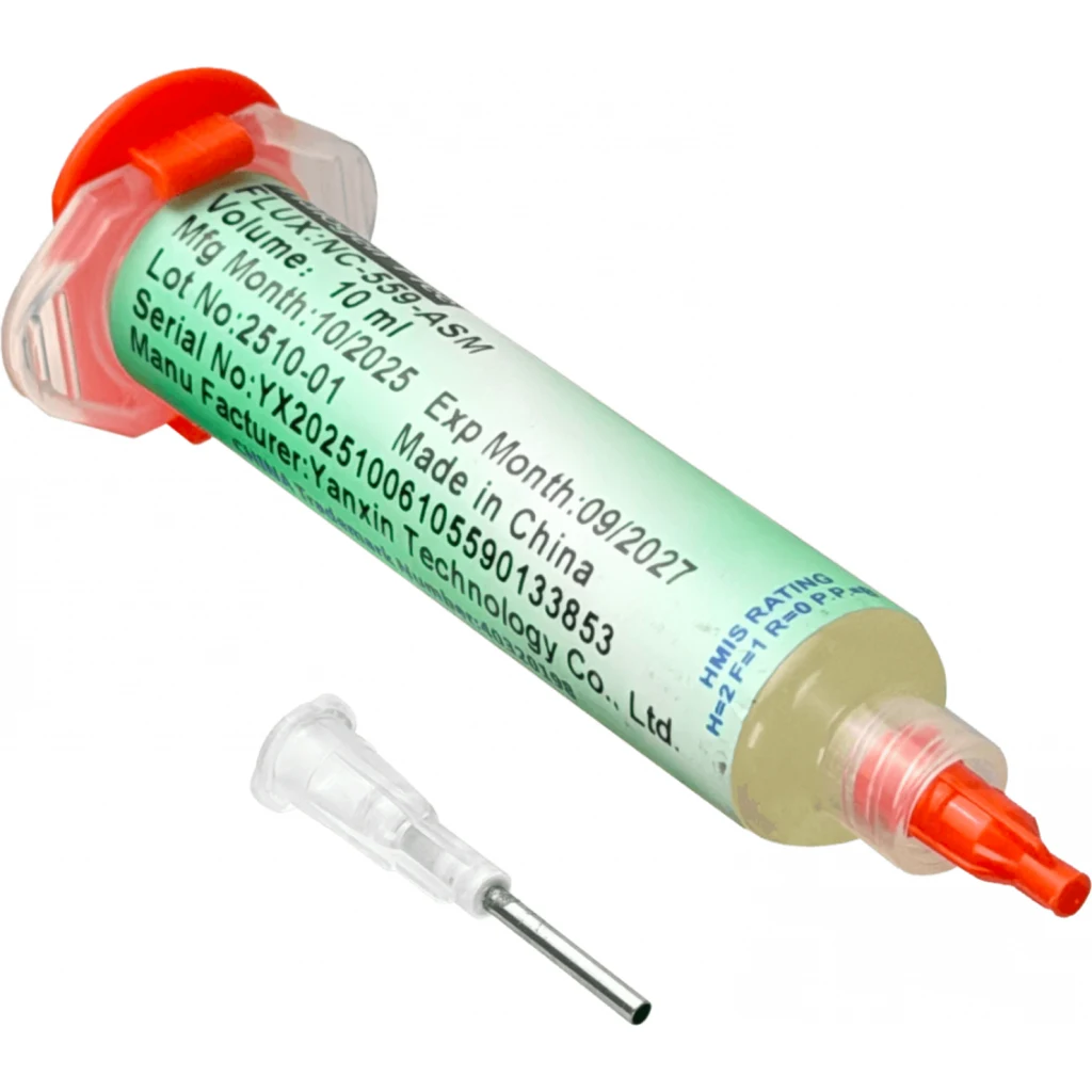 Imagen 4 de Flux Jeringa 10ml para Soldadura Soldar NC-559-ASM