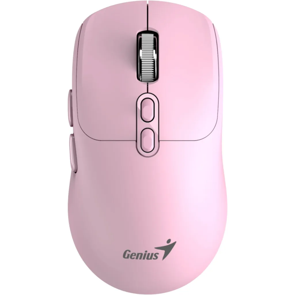 Imagen 1 de GENIUS MOUSE INALAMBRICO BLUETOOTH + 2,4GHZ COPILOT PINK-NX-8080S-PK