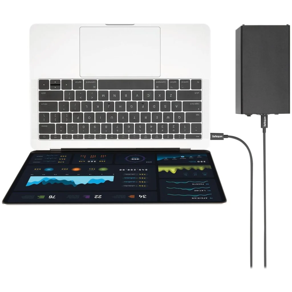 Imagen 5 de Cable Thunderbolt 3 USB-C M/M 20Gbp/s 4K 60Hz 2 Mts Nique Color Negro - StarTech