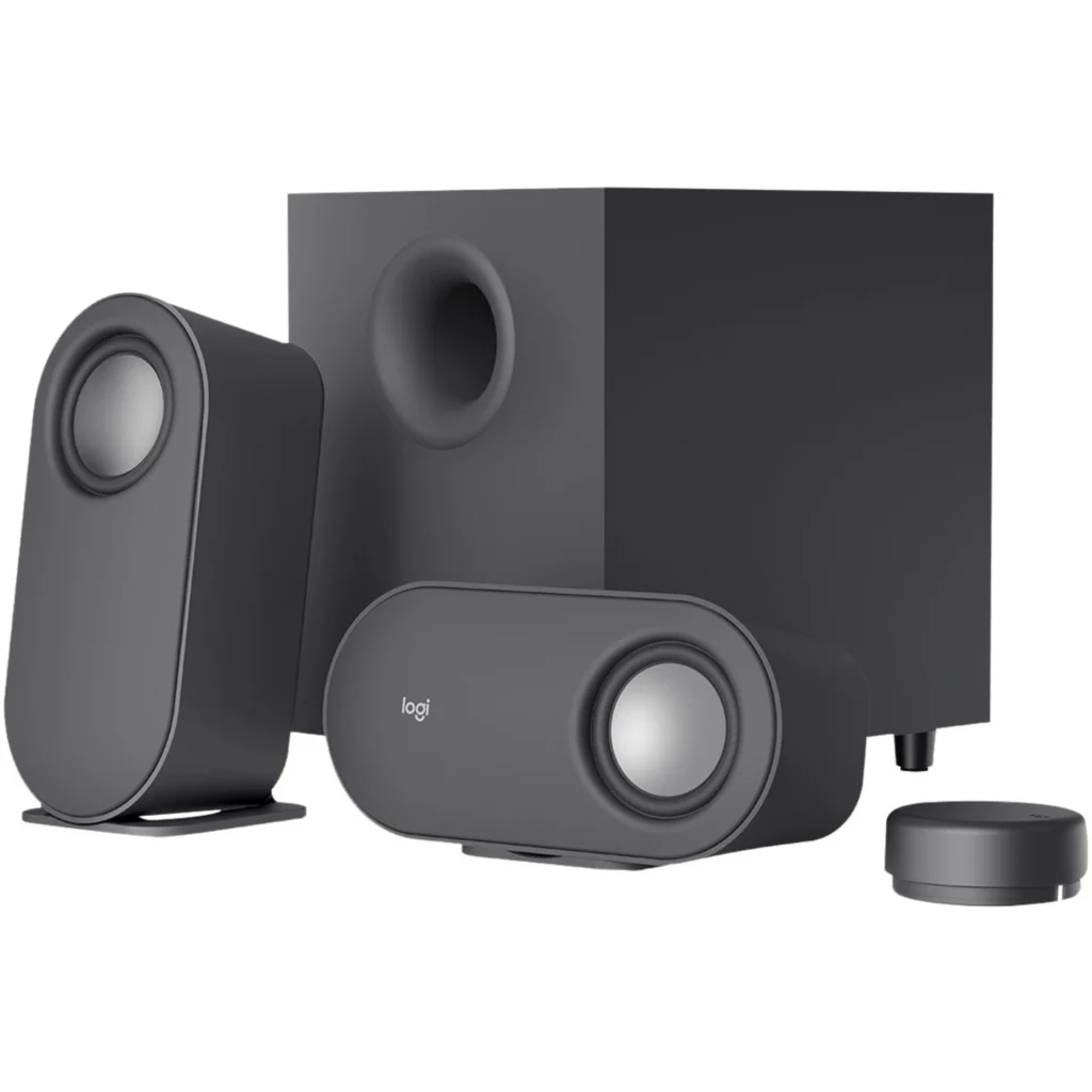 Imagen 9 de Parlantes Inalámbricos Logitech Z407 Reales40W Subw20W Ent. mUSB 3.5mm BT Negro