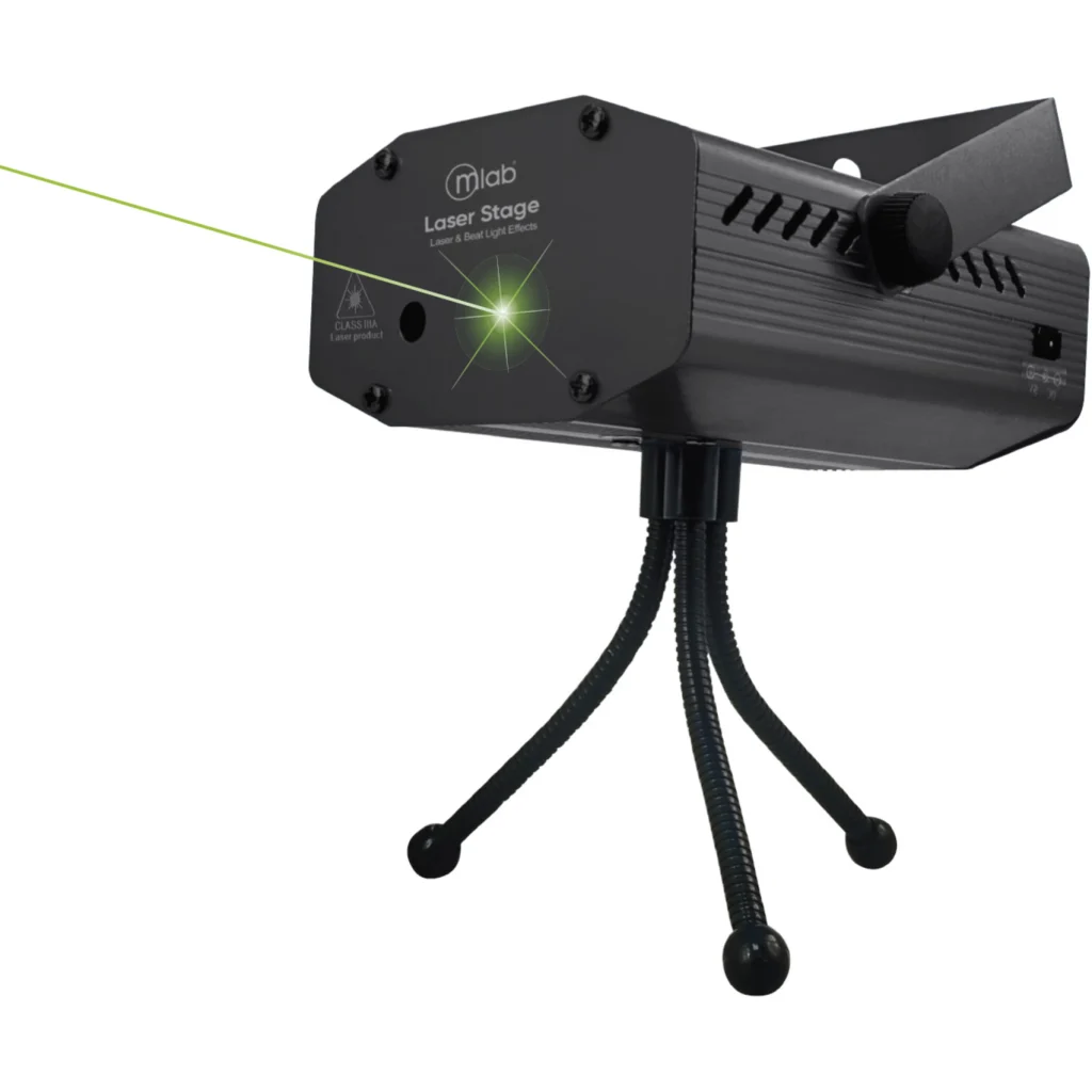MLAB LUZ LASER STAGE 12 DISENOS MIC MUSIC