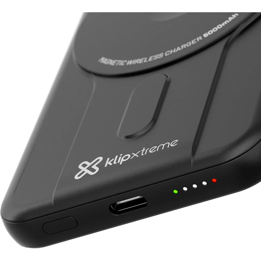 Imagen 9 de Klip Xtreme - Power bank - 24 pin USB-C - Lithium polymer - Para Smartphones - Wireless Charging