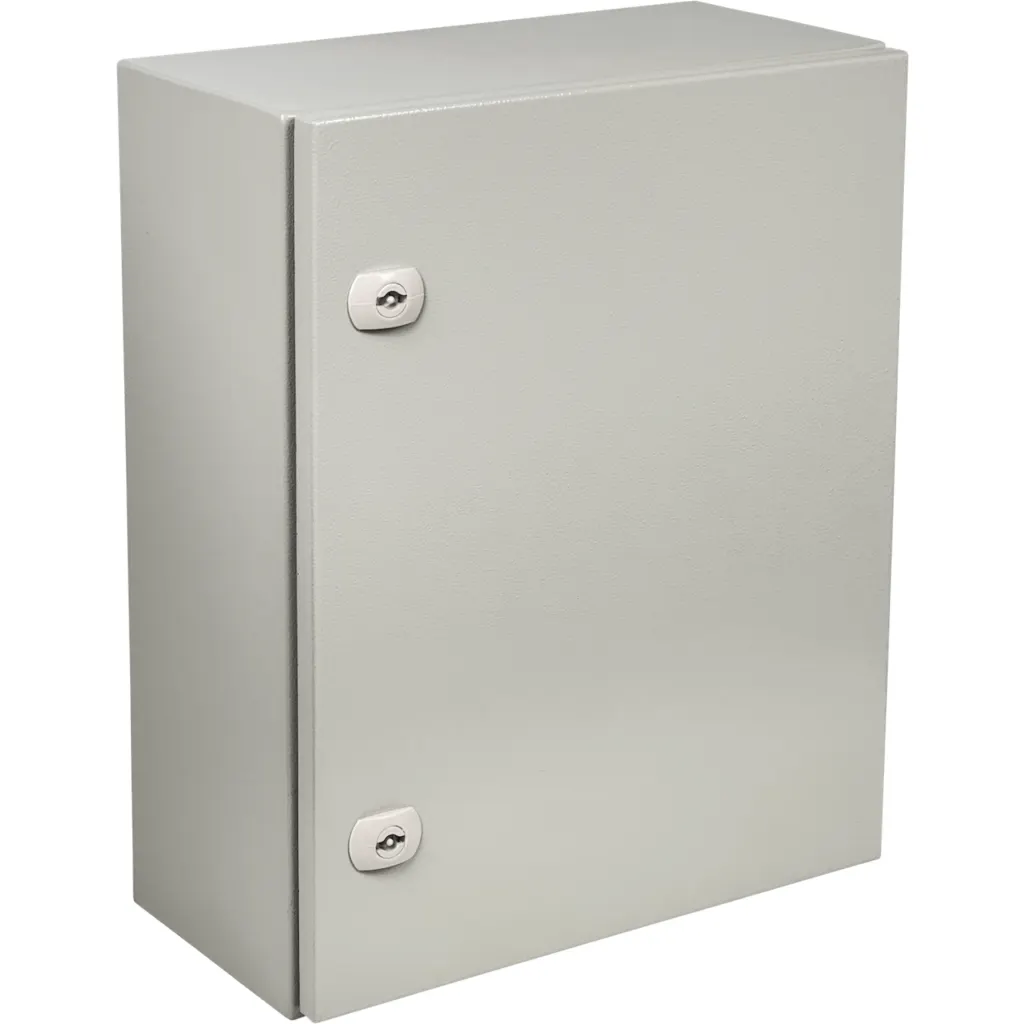 Imagen 2 de 500x400x200mm 1-chapa inc-Llave Caja Metalica IP66 Beige
