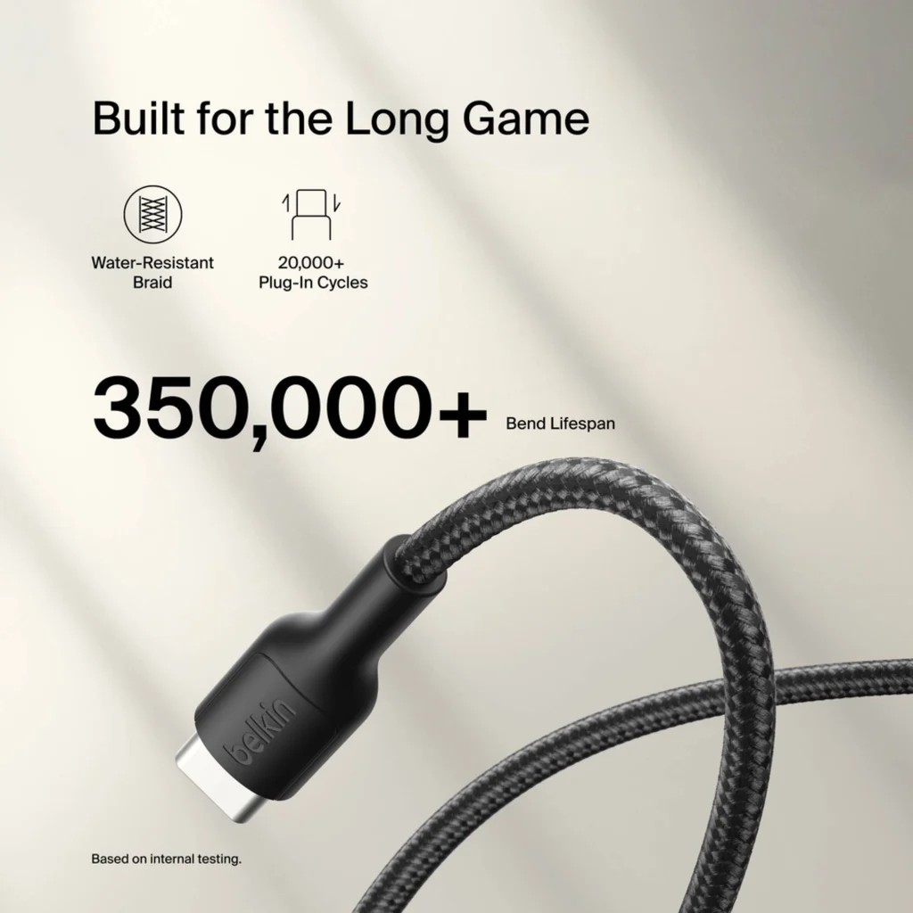 Imagen 4 de Cable USB-C a USB-C 2.0 Mt para Nintendo Switch 2 negro