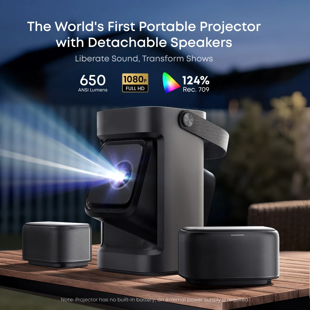 Imagen 1 de soundcore Proyector P1 Negra
