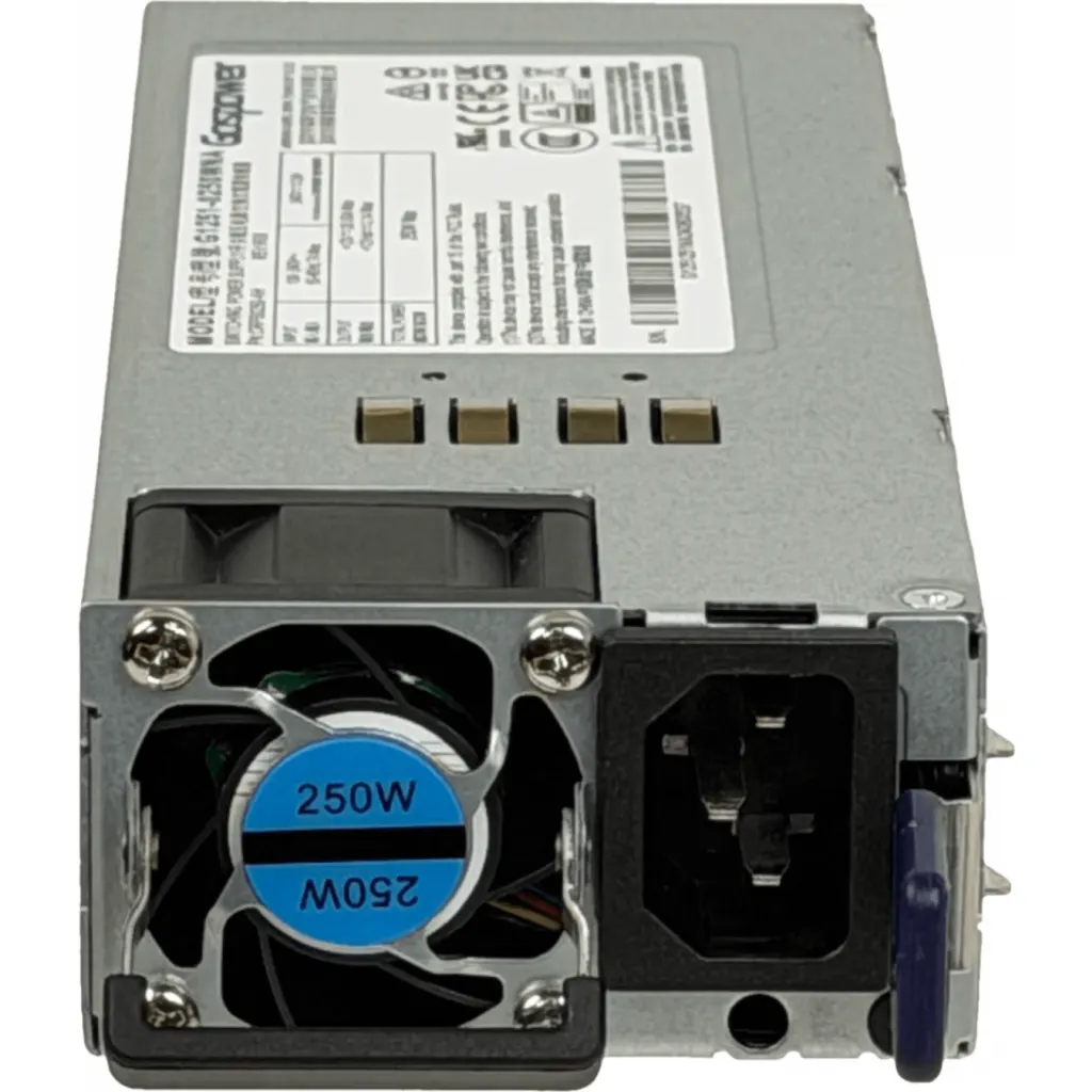 Fuente Repuesto 250W p/CRS812-8DS-2DQ-2DDQ-RM 240VAC C14 Hot-Swap 12V