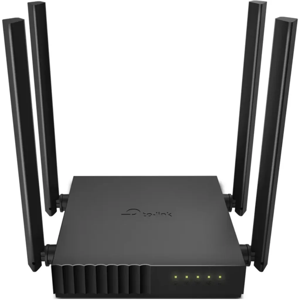 Router TP-Link Archer C50, WiFi AC1200 doble banda 867Mbps en 5Ghz y 300Mbps 2.4