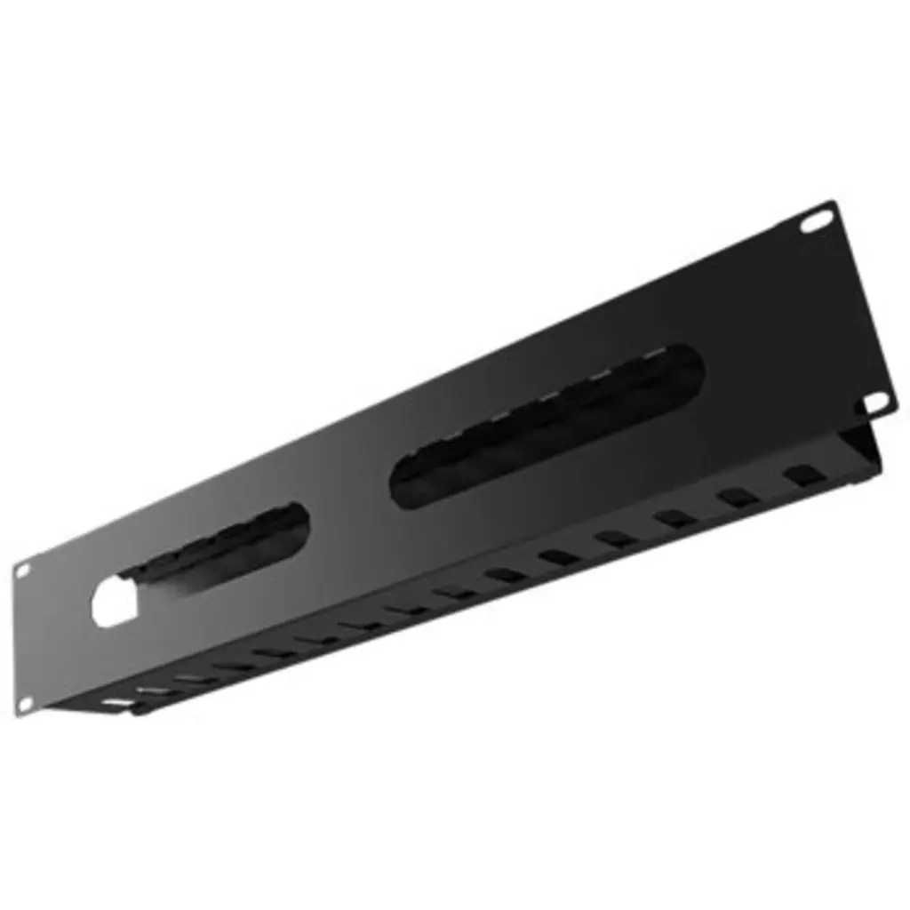Imagen 6 de Organizador de Cables Nexxt Solutions NPM-DH2UB, Horizontal 2U, 19", Negro
