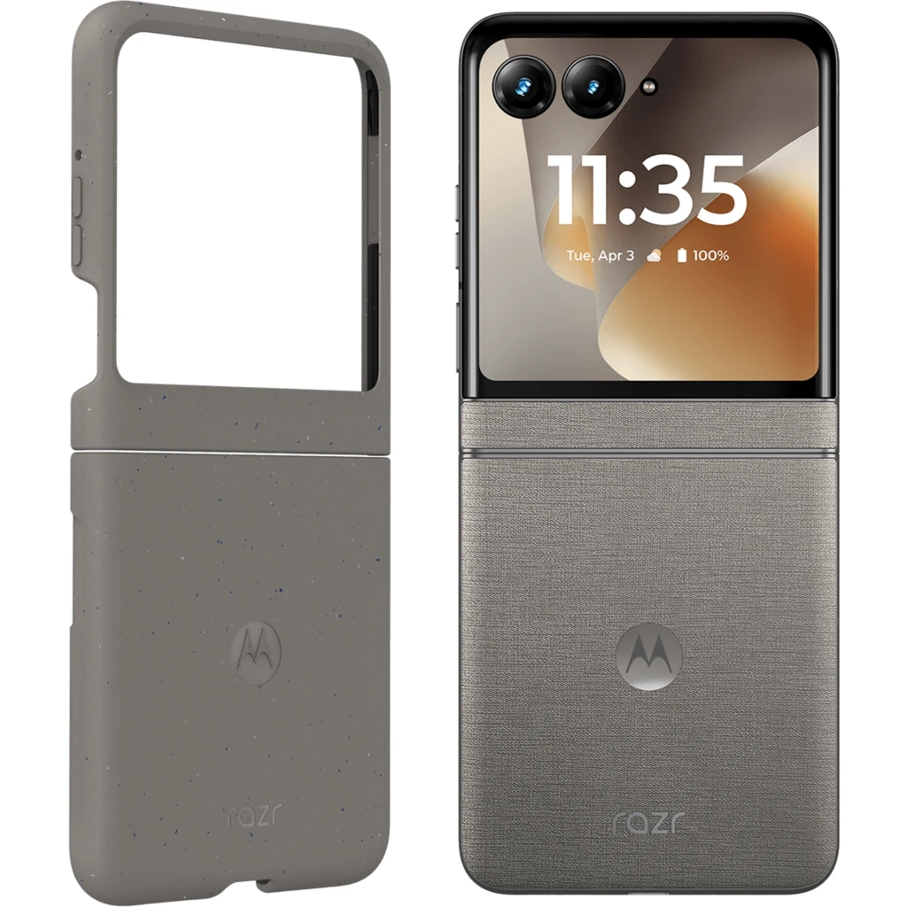 Imagen 3 de Celular Plegable Motorola Razr 70 5G 512GB 12GB RAM Gris (Hematite)