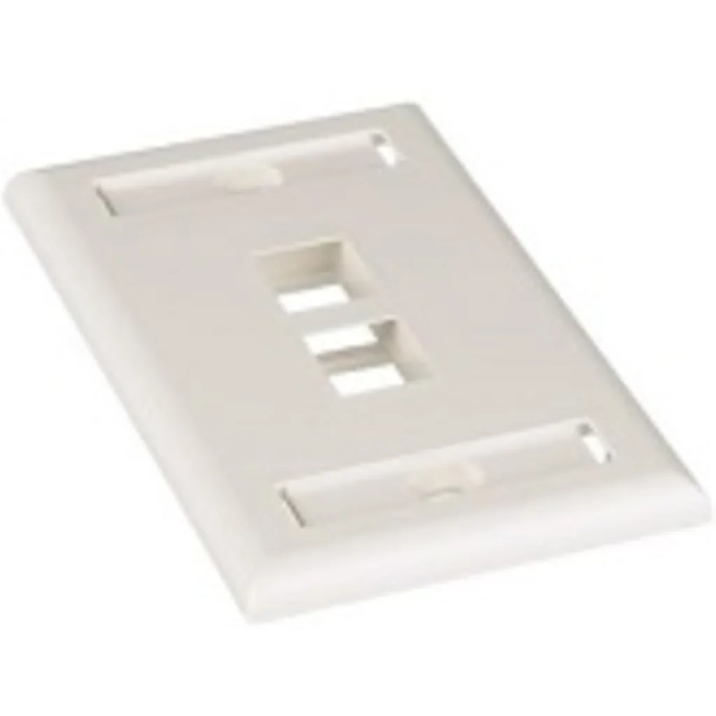 Imagen 1 de Faceplate doble Vertival Blanco