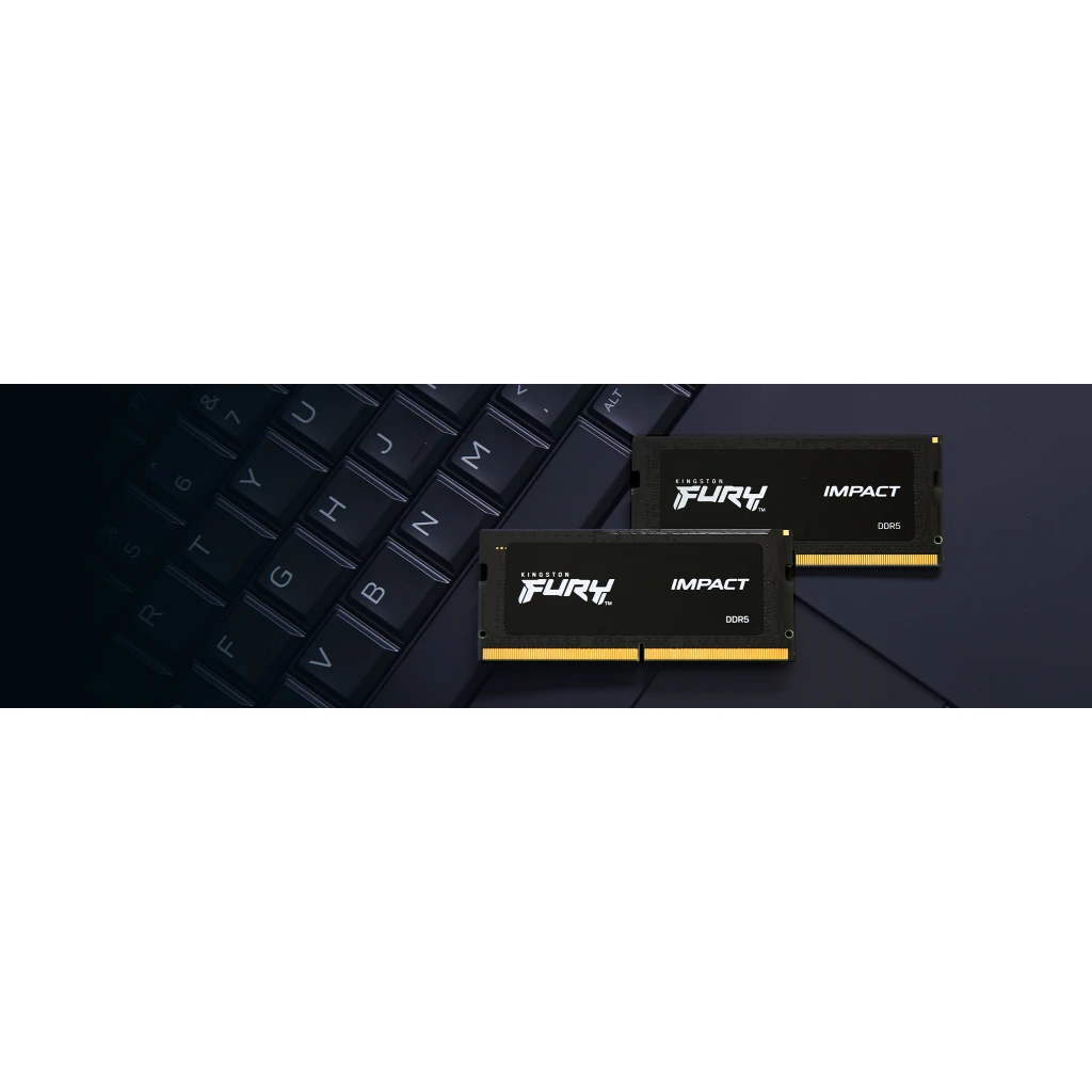 Imagen 14 de Memoria RAM 32GB DDR5 5600MHz SO-DIMM CL40 Non-ECC 1.1v 262p Kingston FURYImpact