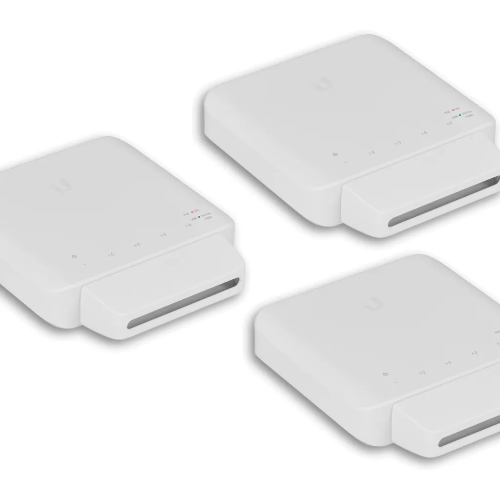 Imagen 3 de UniFi SWITCH 60W 5Ports: (1)GbE PoE++ INPUT (4)GbE Poe+ Req: U-PoE++