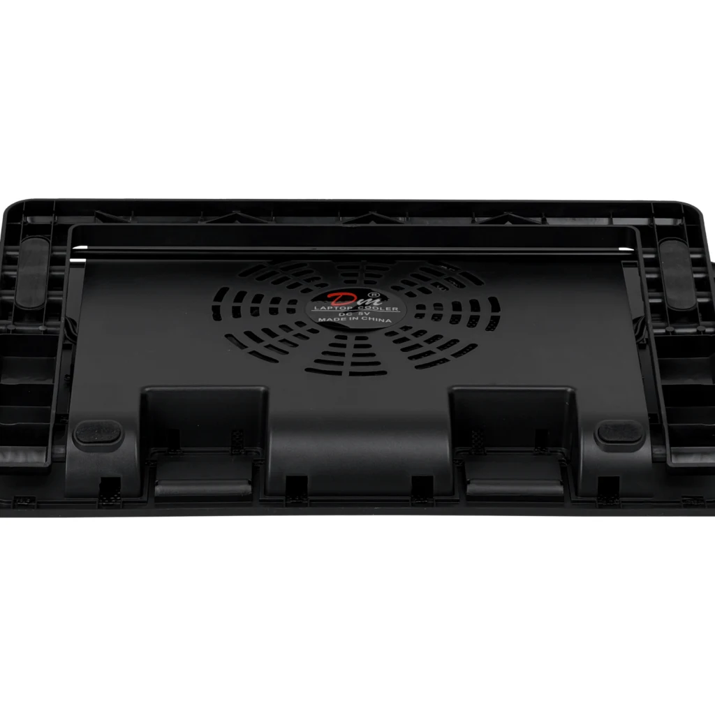 Imagen 1 de Soporte ajustable con ventilador Negro para Portatil 9-17Pulg 2-USB