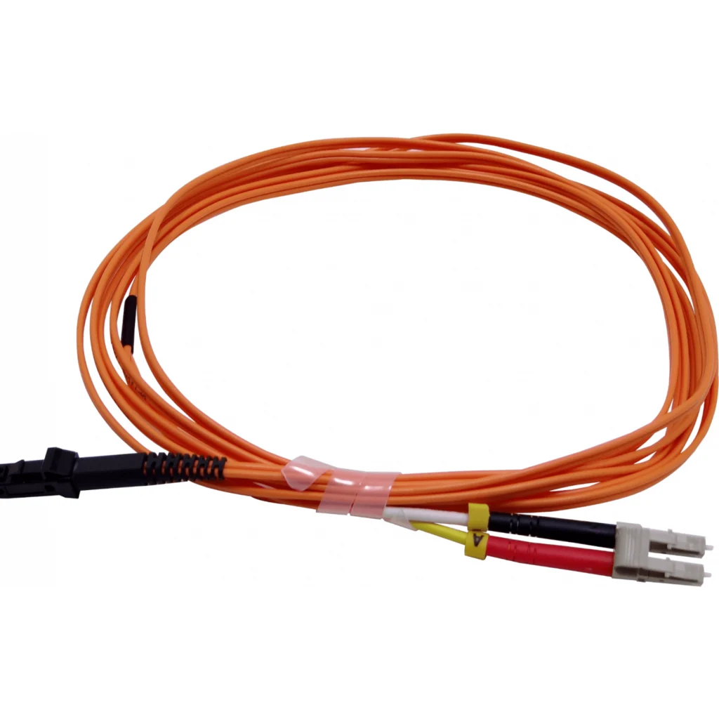 Imagen 2 de 3m LC-MTRJ OM1 MultiModo MM Duplex Jumper Fibra 2.0mm 62.5/125um